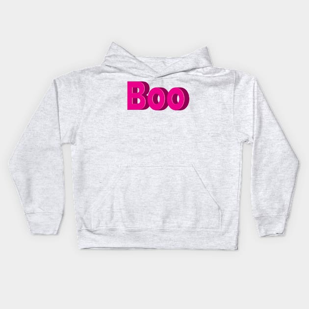 Boo Kids Hoodie by designseventy